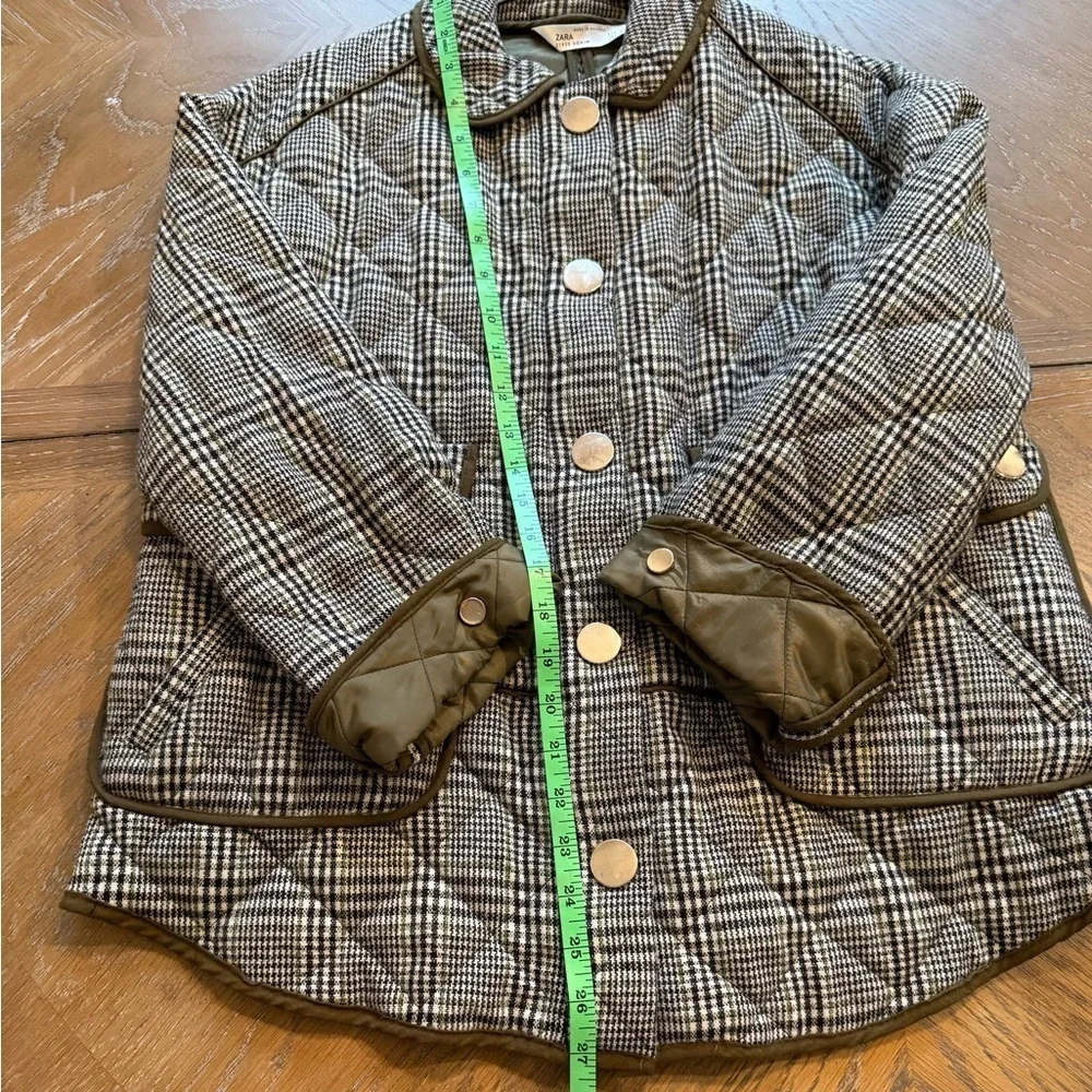 Zara Quilted Jacket Size S - Picture 10 of 12